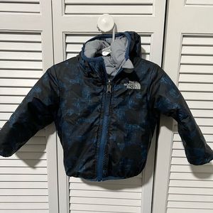 Infant Boys North Face jacket (reversible)